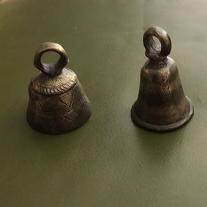 RING IN THE NEW!!  Brass bells from India